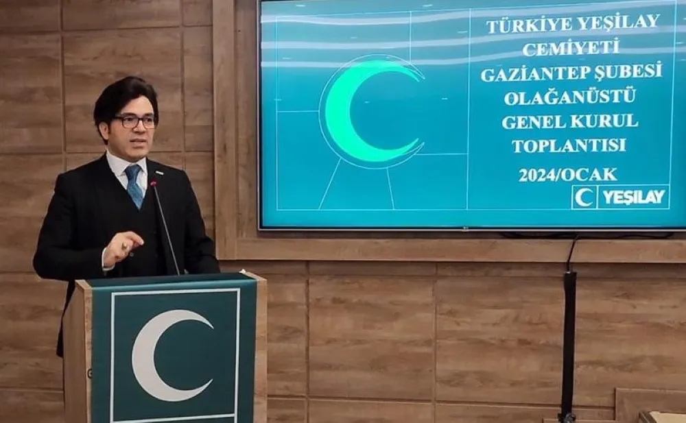 Gaziantep Yeşilay Şubesi Olağanüstü Genel Kurulunu Gerçekleştirdi.