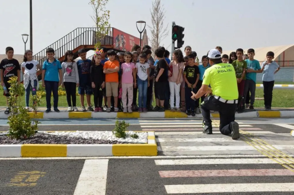 Çocuk Trafik Eğitim Parkında 33.457 Öğrenciye Uygulamalı  Trafik Eğitimi Verildi