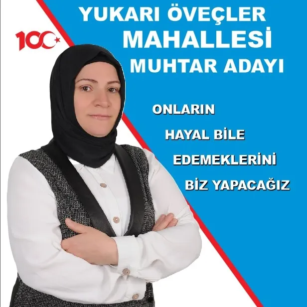 HAMİDE KEKEÇ YUKARI ÖVEÇLER MAHALLESİ MUHTAR ADAYI OLDU