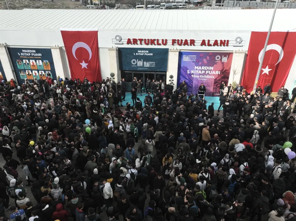 MARDİN 1.KİTAP FUARINA YOĞUN İLGİ