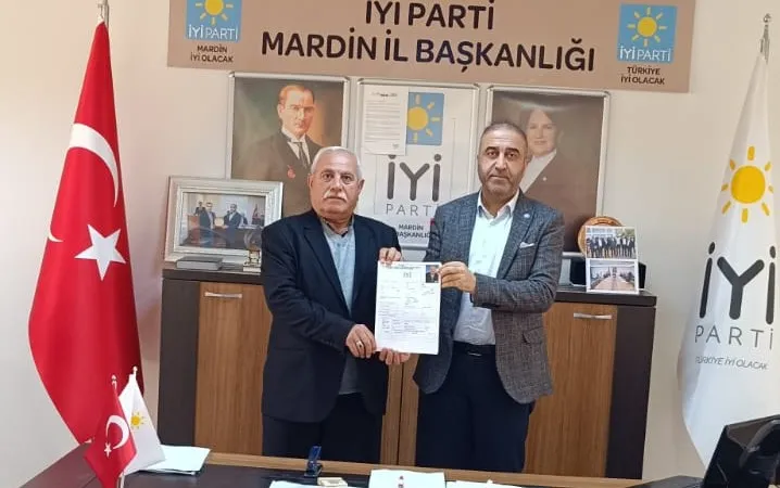 İYİ PARTİ MARDİN BÜYÜKŞEHİR VE 5 İLÇE BELEDİYE BAŞKAN ADAYINI AÇIKLADI