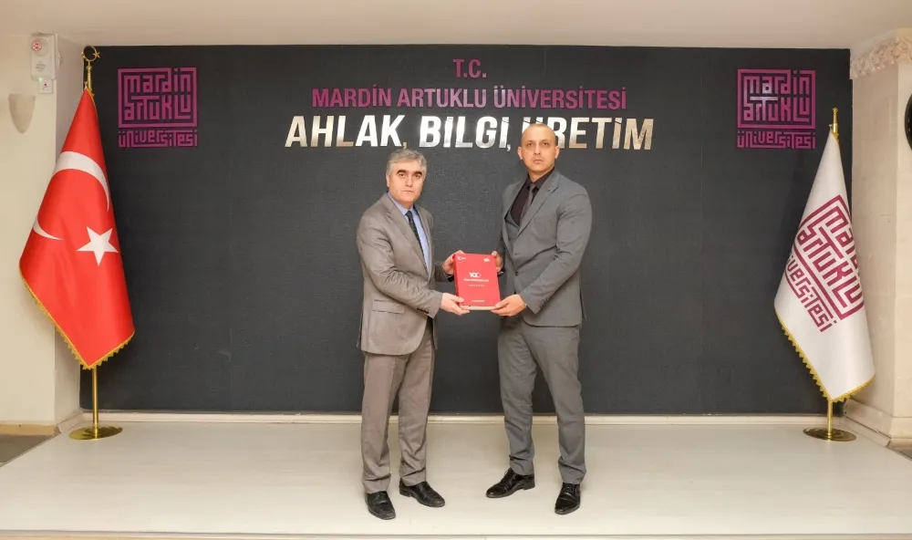 TÜİK Bölge Müdürü Mardin Artuklu Üniversitesi Rektörlüğünü Ziyaret Etti