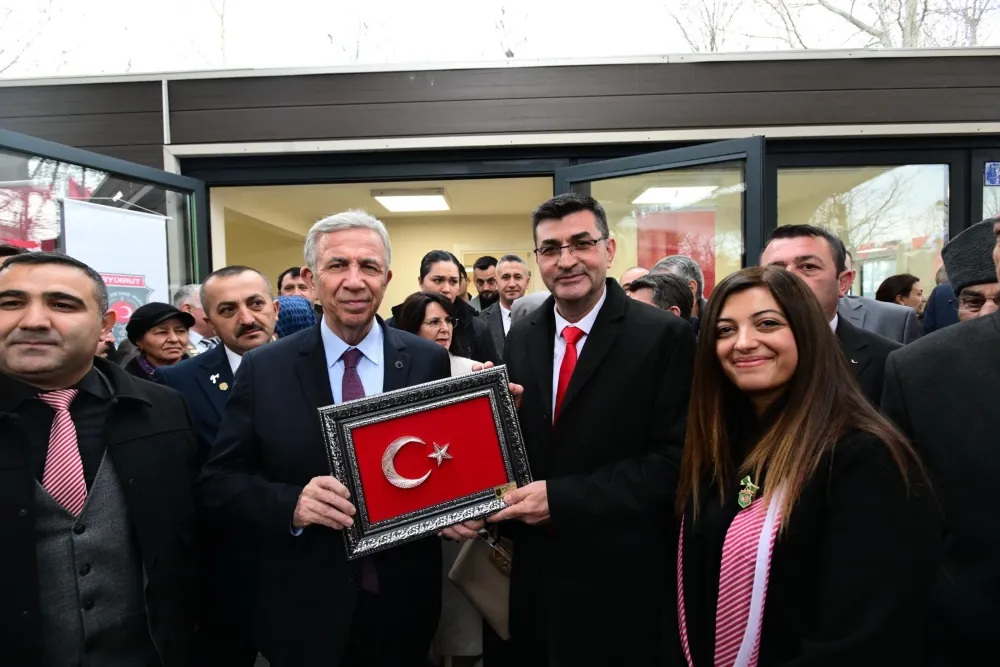 ANKARA BÜYÜKŞEHİRDEN GAZİLER, ŞEHİT YAKINLARI, DUL VE YETİMLERE ÖZEL DERNEK BİNASI