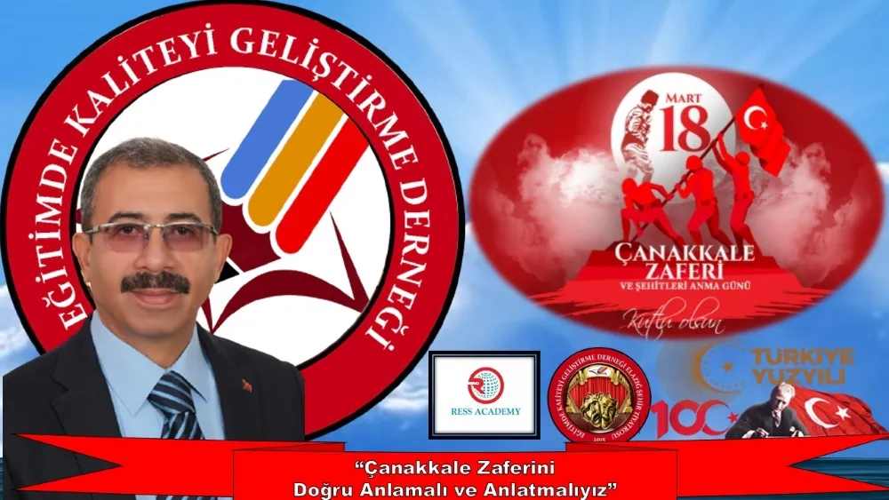 Başkan Akgün’den 18 Mart Çanakkale Zaferi Mesajı.