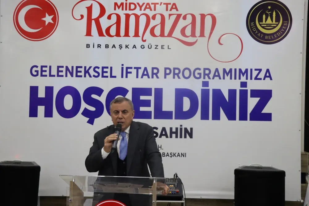 Midyat Belediye Başkanı Şahin’den, iftar buluşması