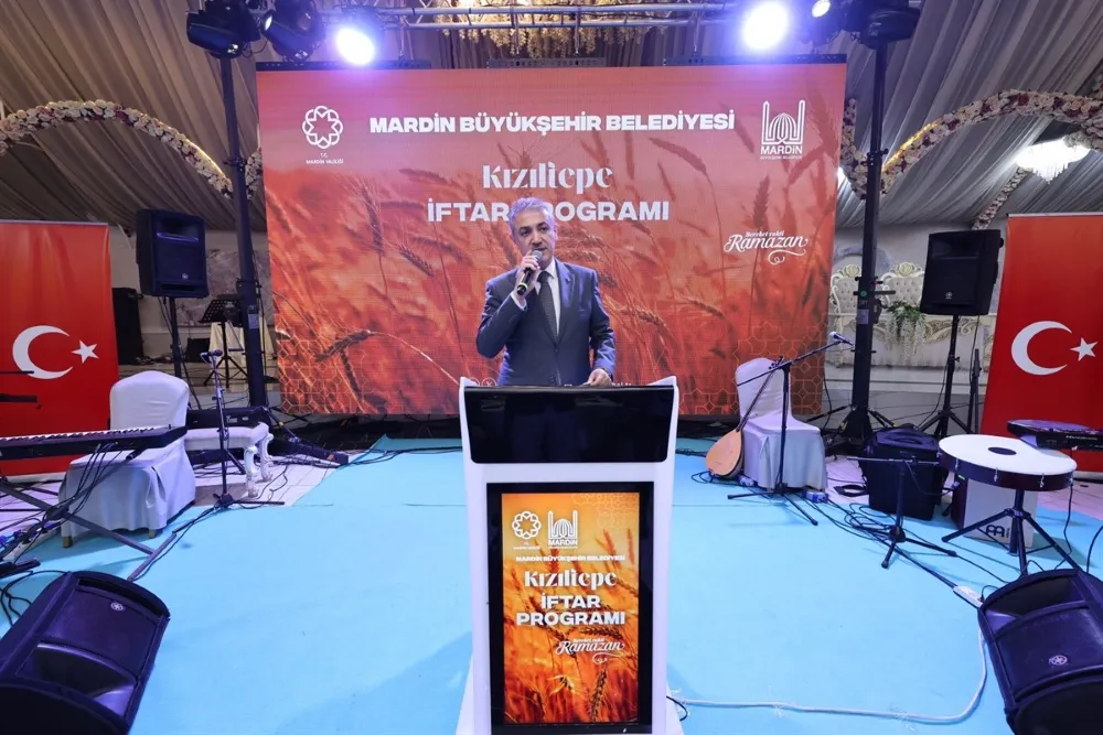 Mardin Valisi  Tuncay Akkoyun,  Kızıltepe ilçesinde İftar Programına katıldı