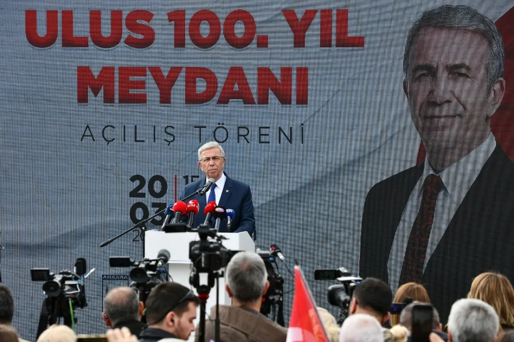 ULUS 100. YIL MEYDANI AÇILDI