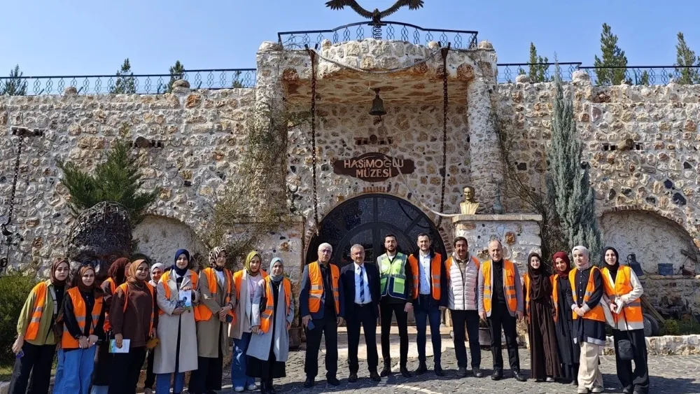 MAÜ Öğrencileri Haşimoğlu Geri Dönüşüm Tesisini Ziyaret Etti