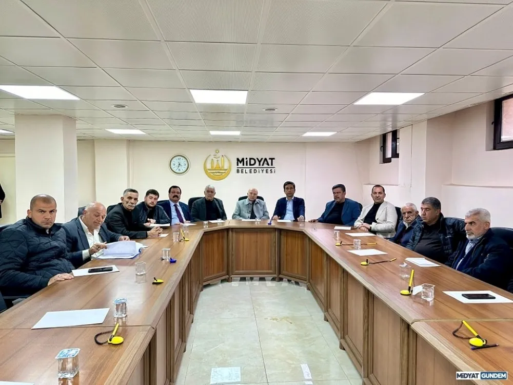 Midyat Belediyesi Mart Ayı Meclis Toplantısı Yapıldı