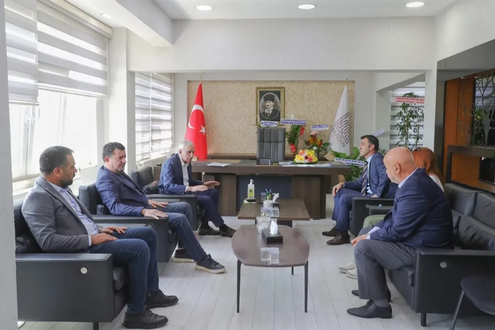 CHP Mardin  heyetinden Başkan Ahmet Türk’e ziyaret