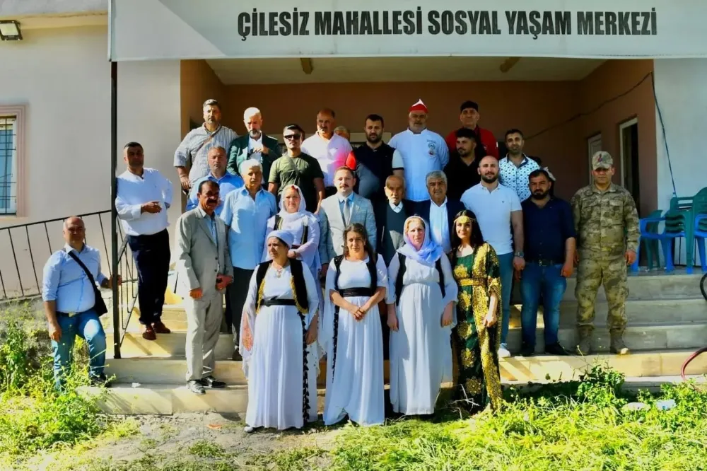 Nusaybin Kaymakamı Kayabaşı, Ezidi Vatandaşların Çarşema Sor Bayramı