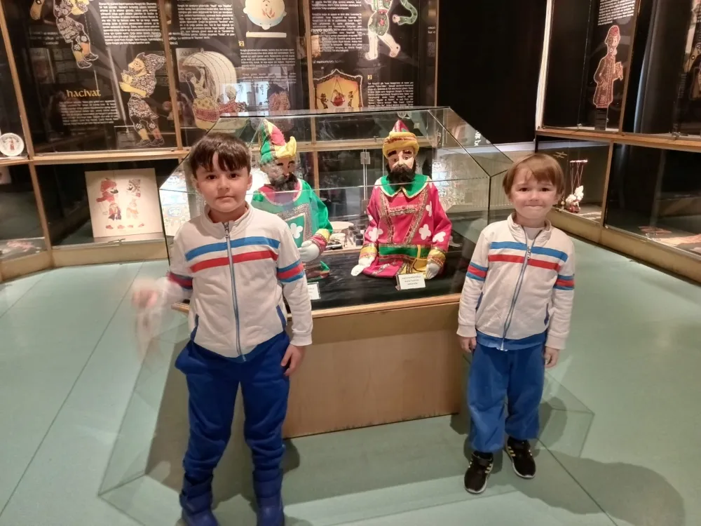 Miniklerden Karagöz Müzesine Ziyaret