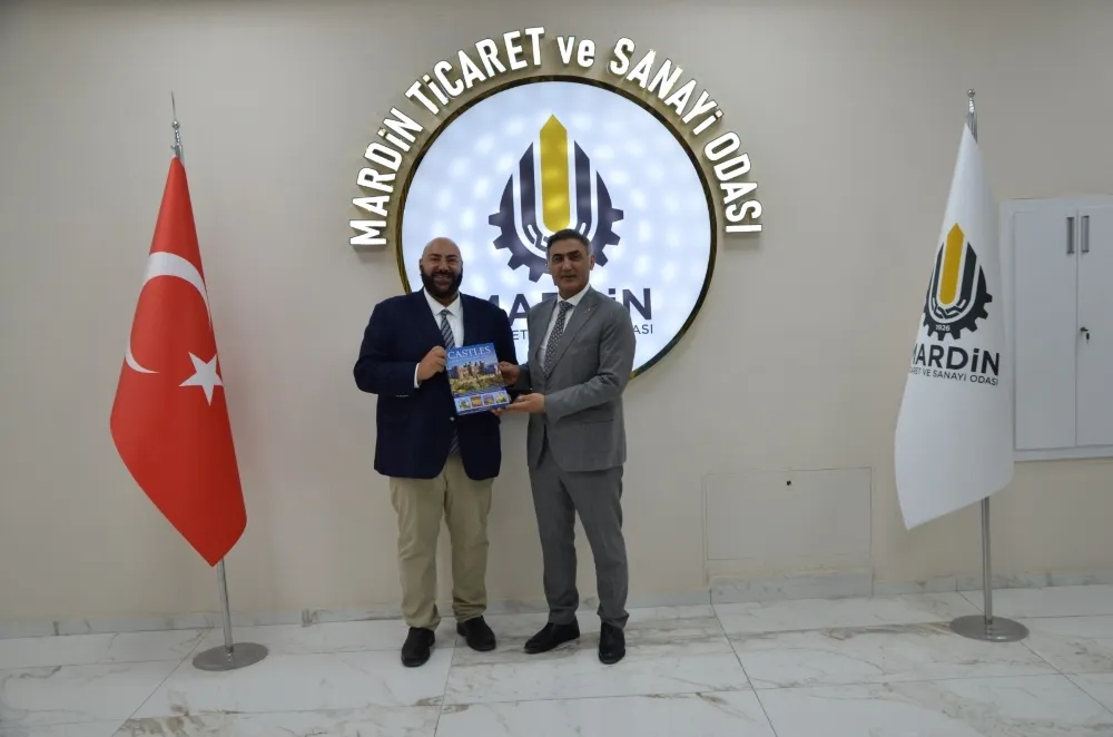 İngiltere İstanbul Başkonsolosu  Poleo  Mardin  Ticaret ve Sanayi Odasını Ziyaret Etti.  