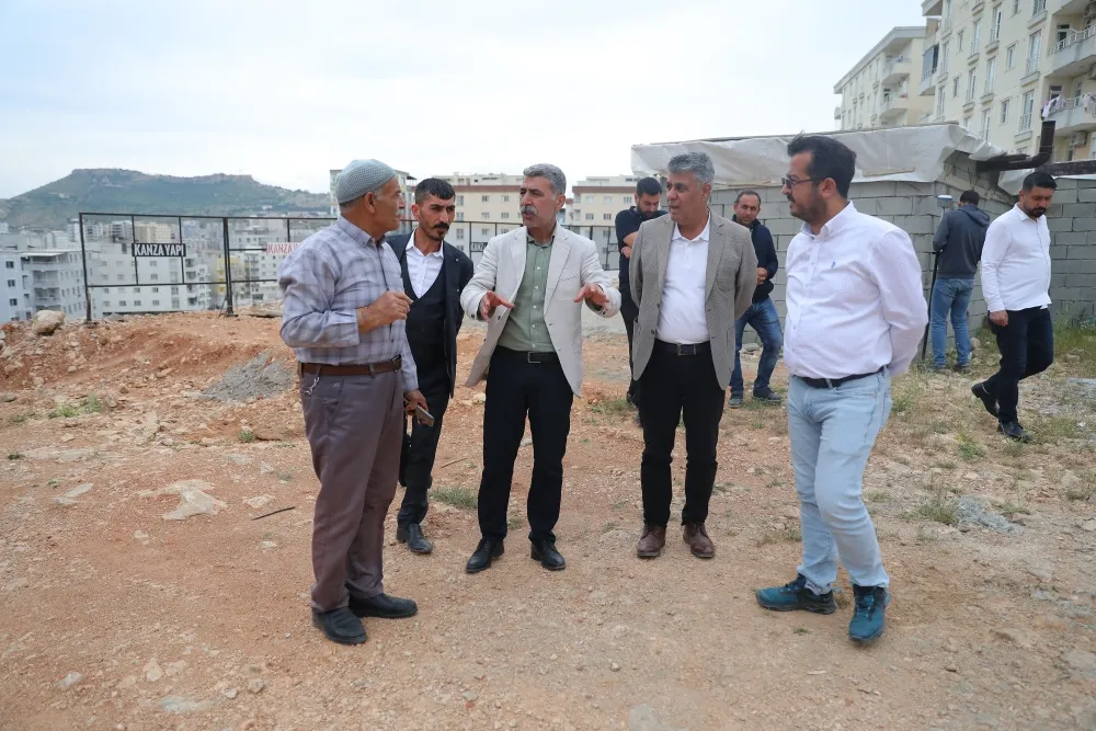 Başkan Amak, Yeni Park Alanları İçin  İncelemelerde Bulundu