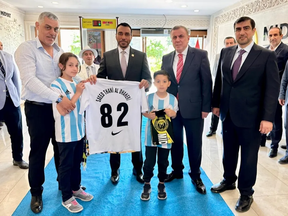  BAE’nin Ankara Büyükelçisi Dhaheri, Başkan Şahin