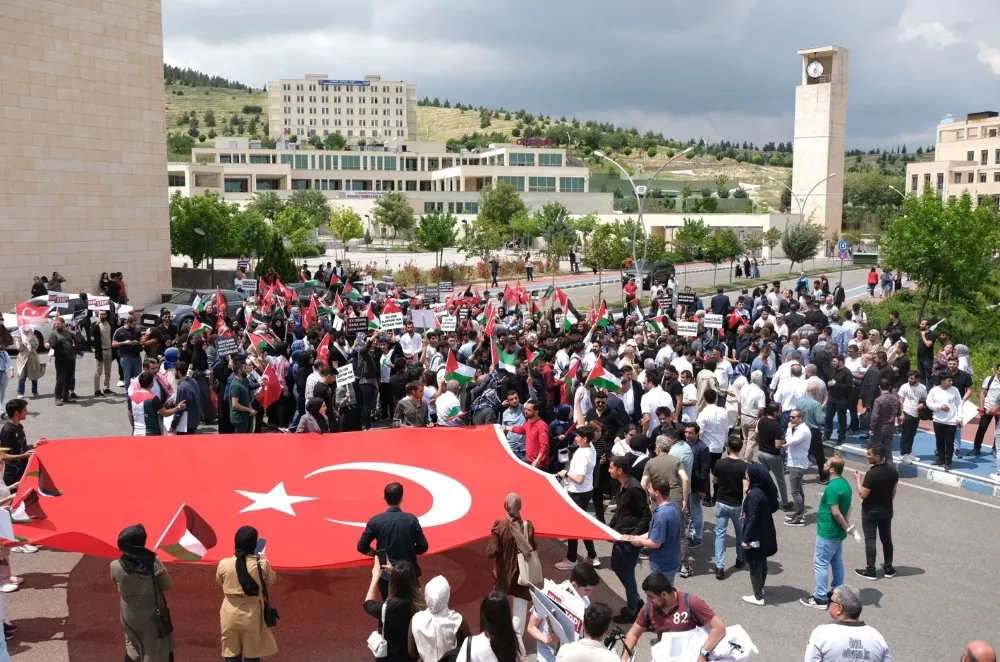 Mardin Artuklu Üniversitesi Öğrencilerinden   ‘Büyük Filistin