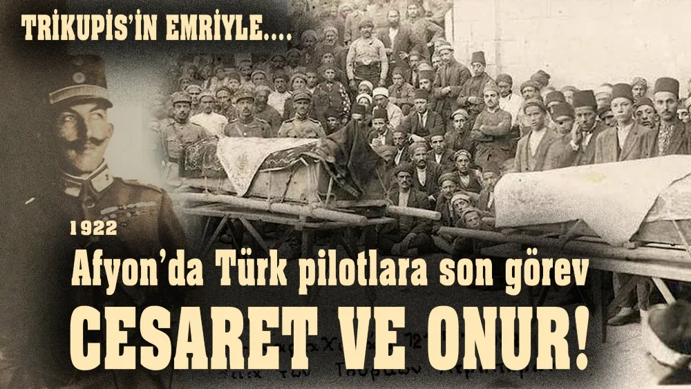 Düşmanın da şereflisi gerek! Afyon’da şehit Türk pilotlara tören