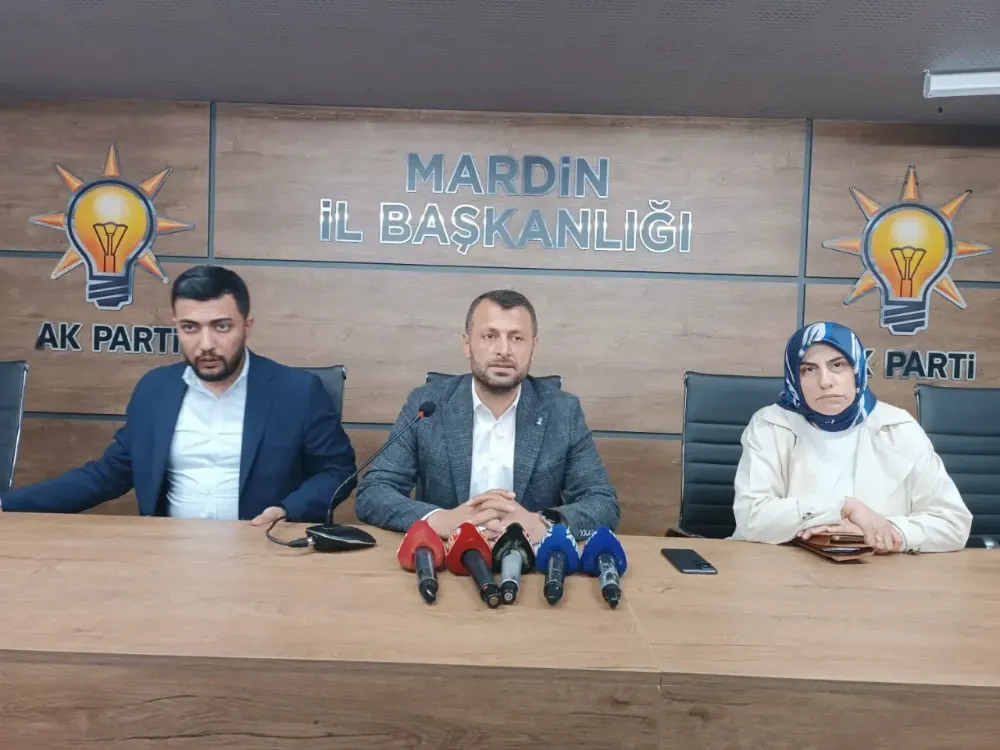 AK PARTİ MARDİN İL BAŞKANI VAHAP ALMA İL BAŞKANLIĞI GÖREVİNİ BIRAKTIĞINI AÇIKLADI