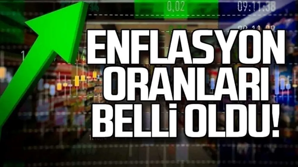 MAYIS AYI ENFLASYONU AÇIKLANDI