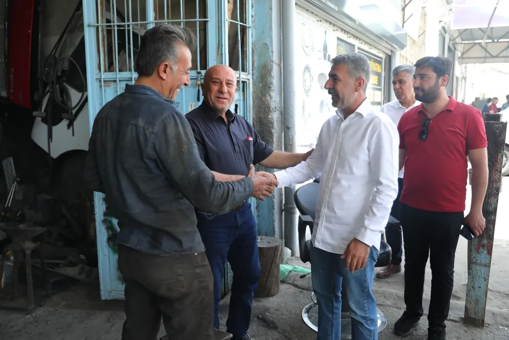  Başkan Amak,Artuklu  Sanayi Esnafıyla Bir Araya Geldi