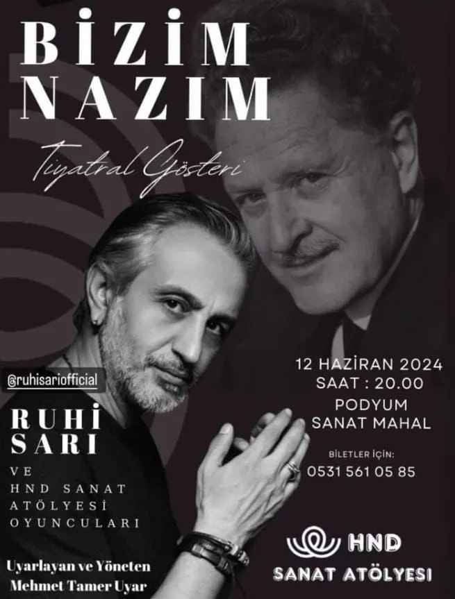 ‘Bizim Nazım’ perdelerini açıyor