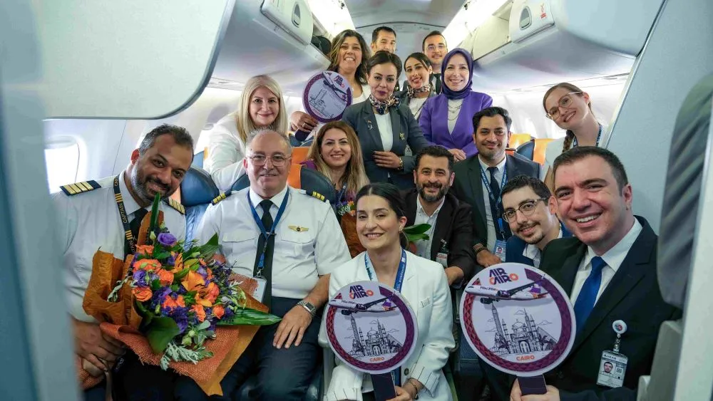 Air Cairo Sabiha Gökçen Havalimanı’na uçuş başlattı 