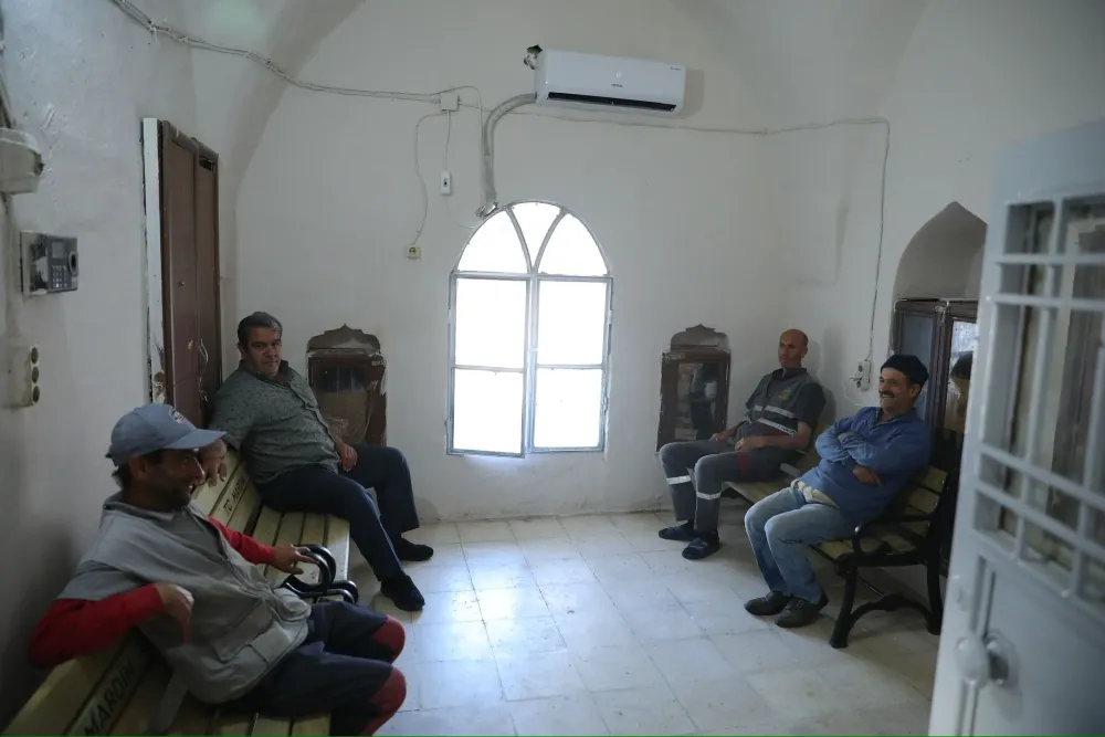 Artuklu Belediyesi  Temizlik Personellerinin Dinlenme Alanları İyileştirildi