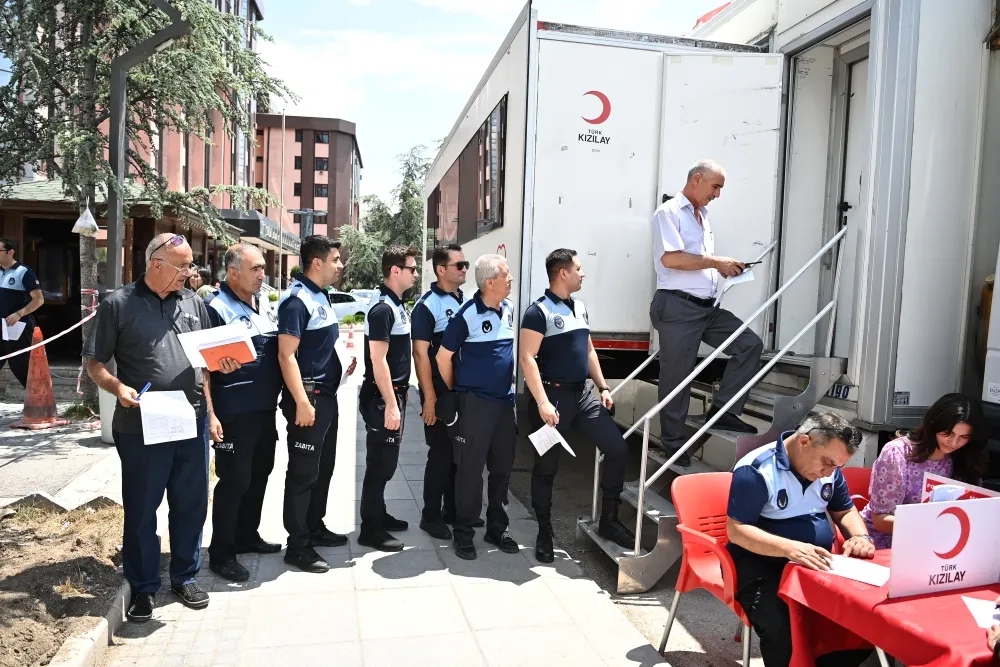 Mamak Belediyesinden Kan Bağışı Kampanyası