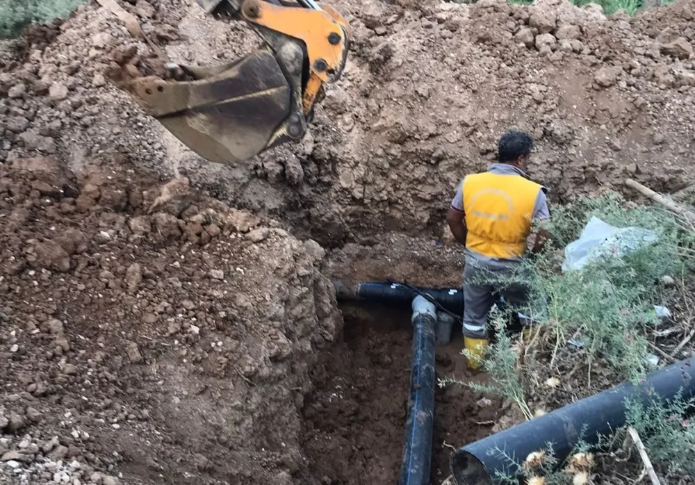 Nusaybin İlçesi Çatalözü Mahallesinde Yılların Su Sorunu Çözüme Kavuştu 