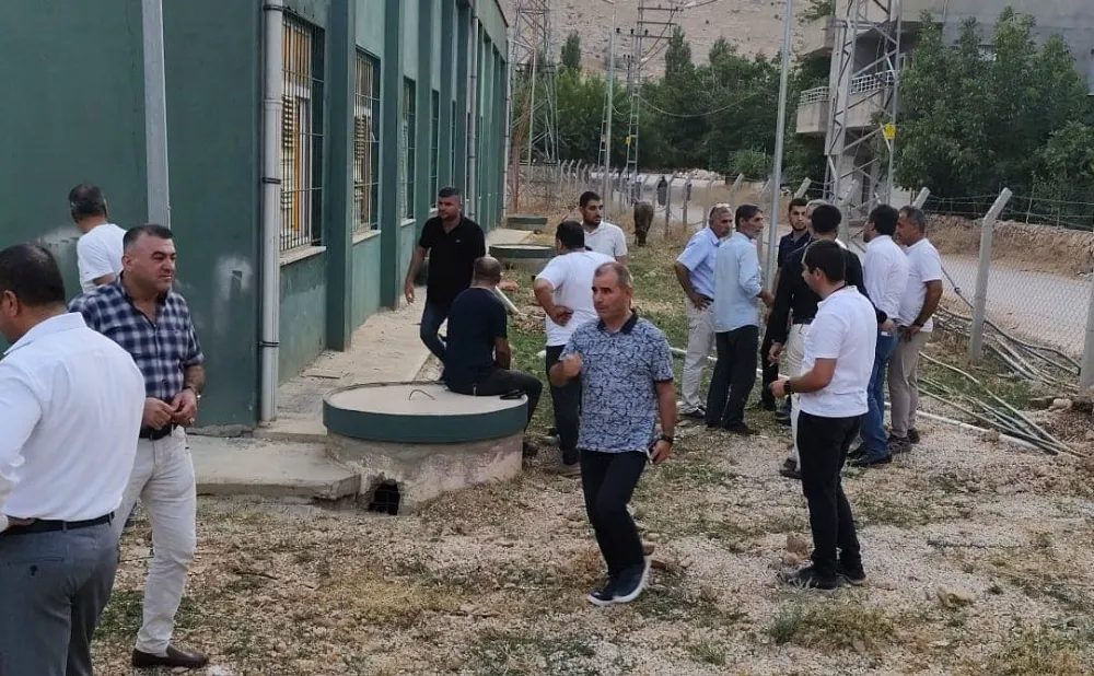 MİDYAT İLÇESİNDE YAŞANAN SU KESİNTİSİ GİDERİLDİ