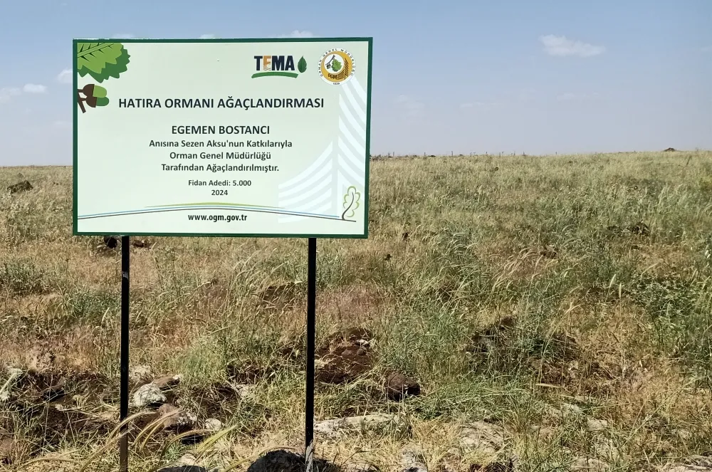 Sezen Aksu, Egemen Bostancı’nın Adını Hatıra Ormanı İle Yaşatacak   