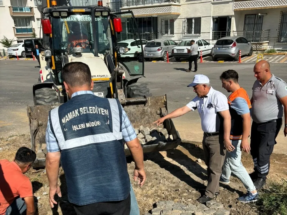 Mamak’ta Yollara Bakım ve Onarım