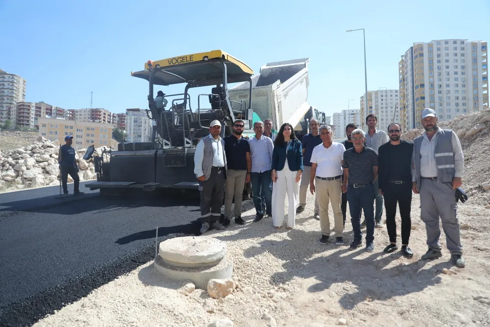 Nur Mahallesi 57. Cadde’de Asfalt Çalışmaları Tamamlandı 1