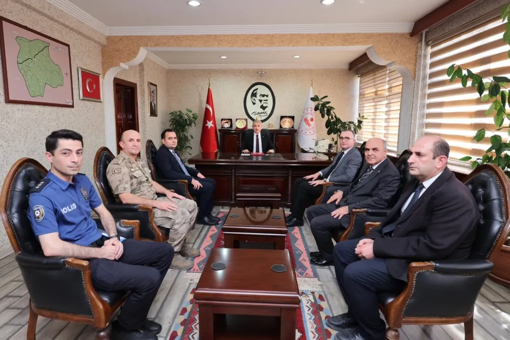 Mardin Valisi Tuncay Akkoyun, Ömerli İlçesini Ziyaret Etti
