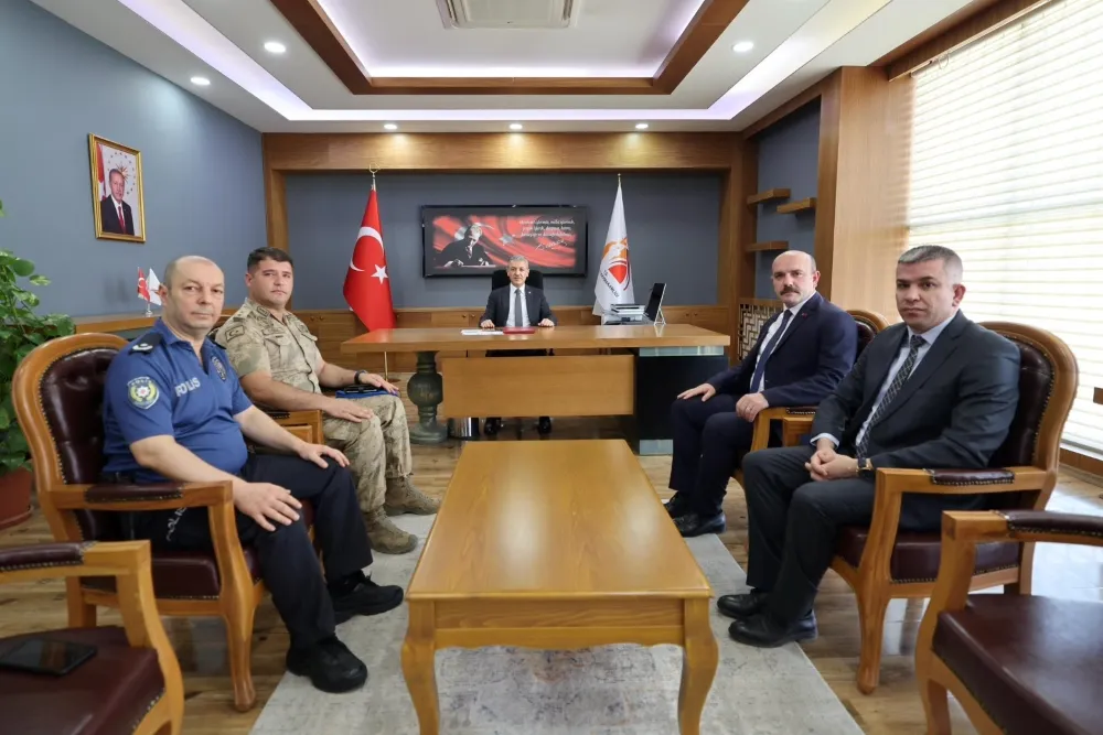 Mardin Valisi Tuncay Akkoyun, Artuklu Kaymakamlığını Ziyaret Etti
