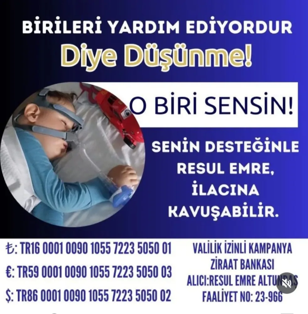 SMA ile Mücadele Eden 7 Yaşındaki Resul İçin Yardım Elinizi Uzatın