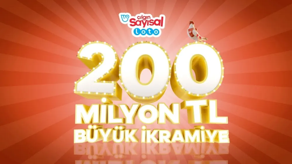 Çılgın Sayısal Loto’da büyük ikramiye 200 milyon TL’yi aştı!