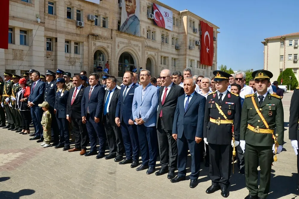 30 AĞUSTOS ZAFER BAYRAMININ 102.YILDÖNÜMÜ  MİDYAT İLÇESİNDE COŞKU İLE KUTLANDI