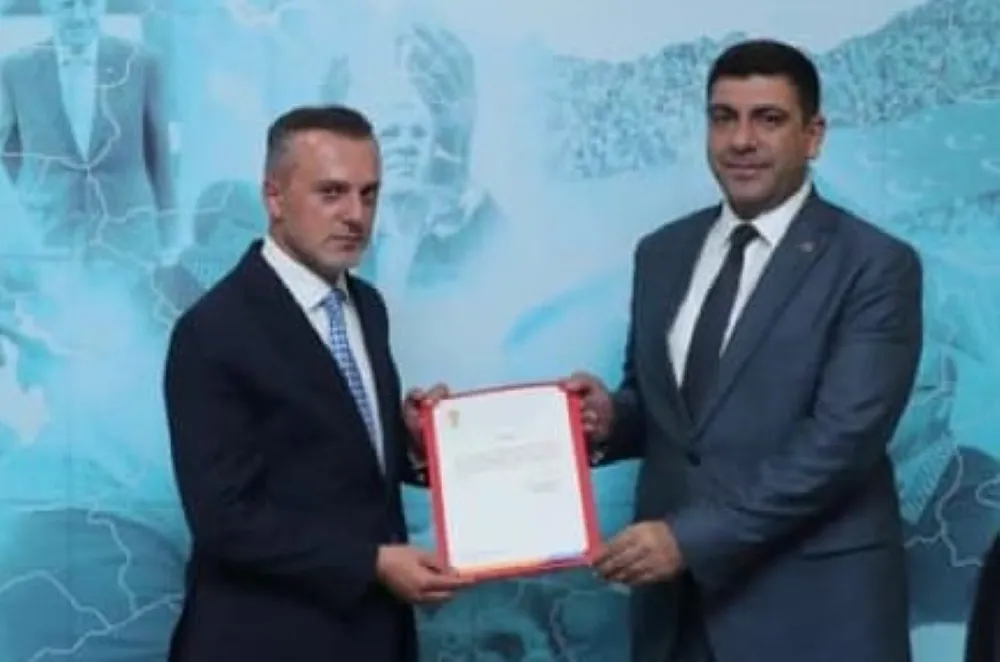 AK PARTİ MARDİN İL BAŞKANLIĞINA MEHMET UNCU ATANDI