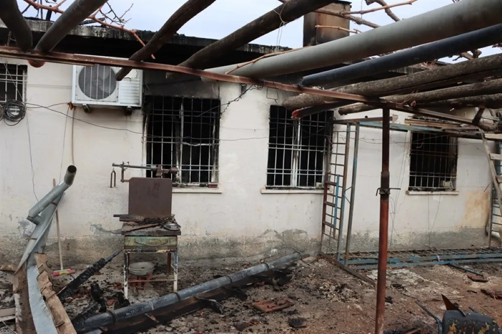 Kızıltepe İlçe Başkanı İpek’ten evi yanan vatandaşa ziyaret