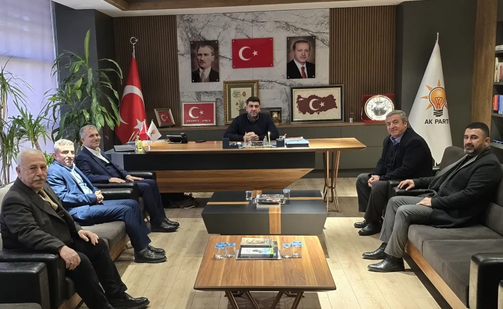 MARDİN TOPLUMSAL DAYANIŞMA FEDERASYONU YÖNETİMİNDEN AK PARTİ MARDİN İL BAŞKANLIĞINA ZİYARET