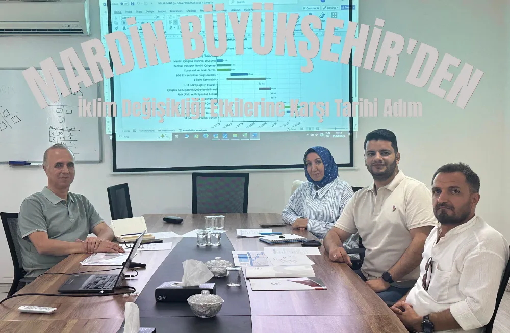 Mardin Büyükşehir Belediyesi’nden İklim Değişikliği Etkilerine Karşı Tarihi Adım