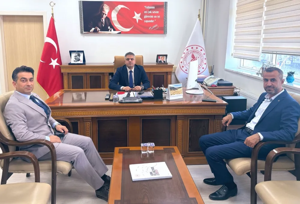 Türkiye Gaziler ve Şehit Yakınları Mardin Şubesi Yönetiminden İl Sağlık Müdürü Yavuz