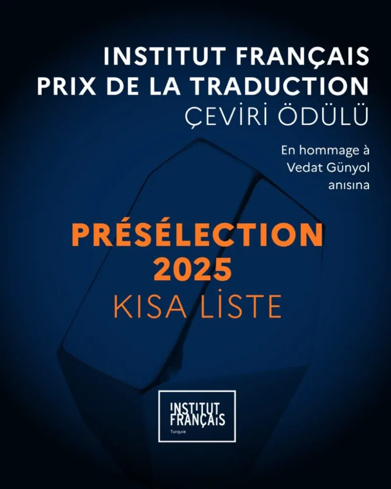 Fransızca çeviri ödülünde kısa liste açıklandı