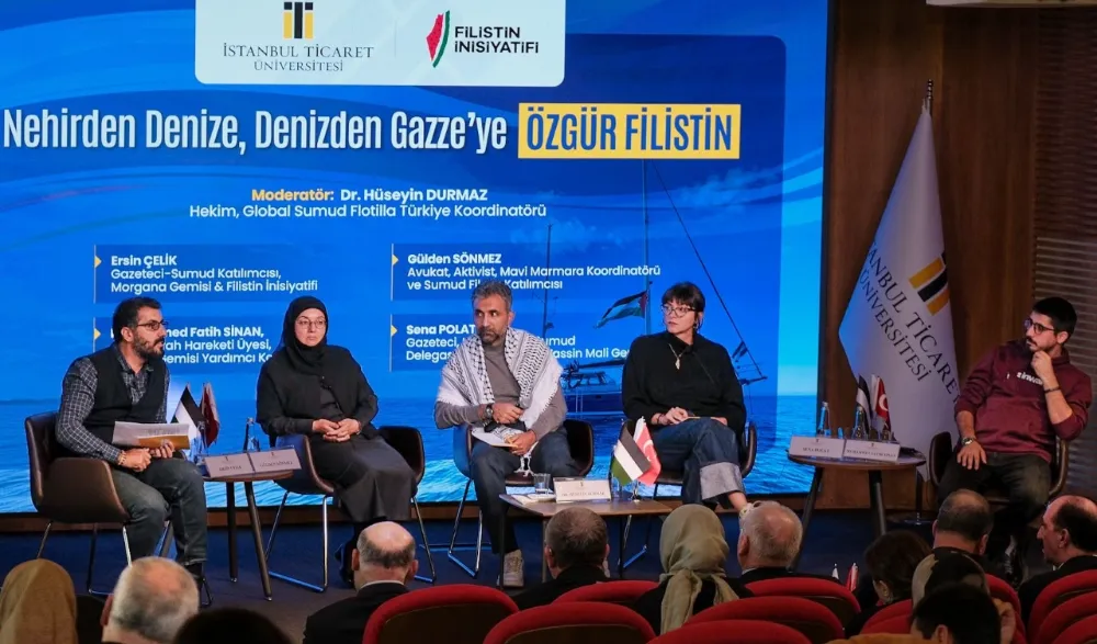 İstanbul Ticaret Üniversitesi’nde “Özgür Filistin” Paneli