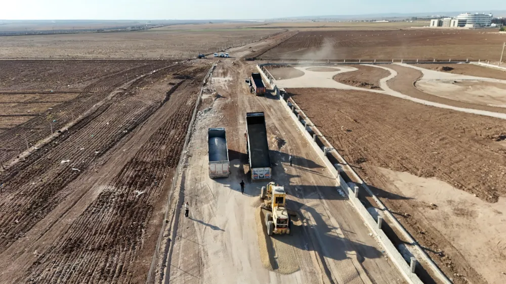 Mardin Büyükşehir Belediyesi Nusaybin’e Çevre Yolu Yapıyor