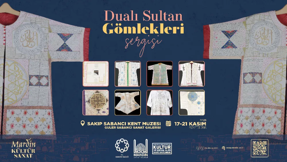 “Dualı Sultan Gömlekleri” Sergisi Mardin’de Kapılarını Açıyor