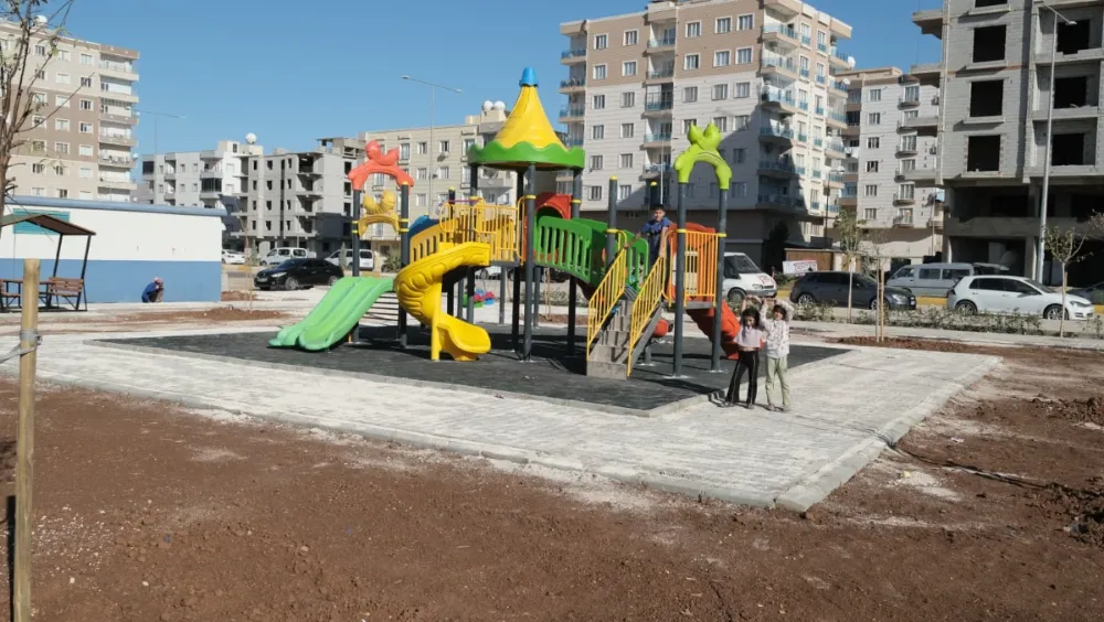 Kızıltepe İlçesinde 2.500 Metrekarelik Yeni Park Hizmete Açıldı