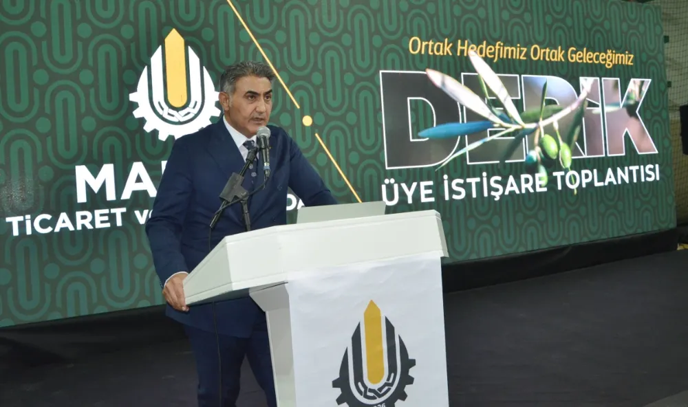 MARDİN TİCARET ODASINDAN DERİK İLÇESİNDE ÜYE İŞTİŞARE TOPLANTISI