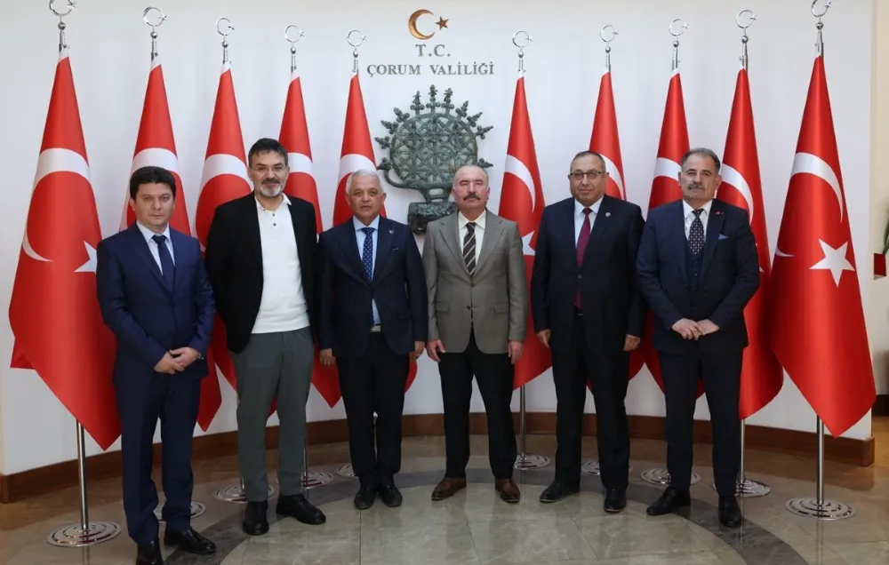 Başkan Şahin’den Memleketi Çorum’a Anlamlı Ziyaret